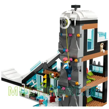 Конструктор LEGO City Горнолыжный и альпинистский центр 60366 картинка 4